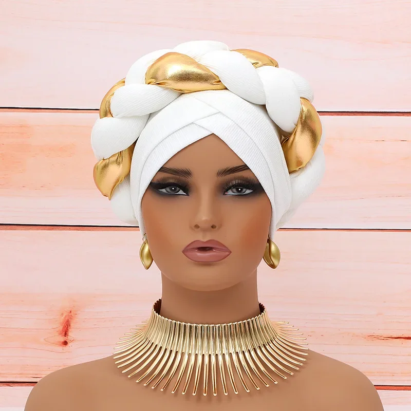 Car Accessories Rawalpindi - Auto Gele African Headtie Bonnet Hat