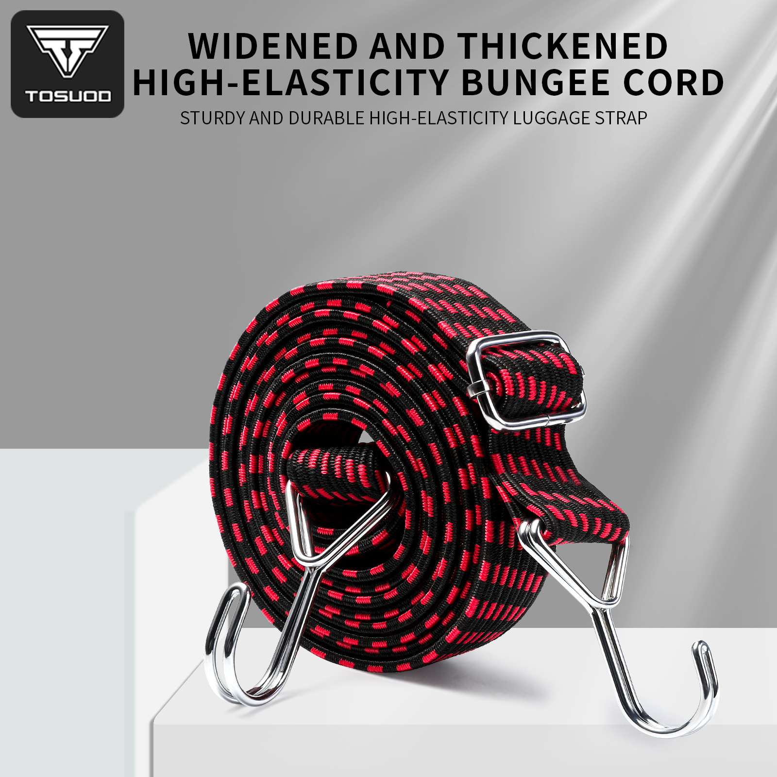 Car Accessories Roof Rack - Motorcycle Elastics Rubber Luggage Rope Cord