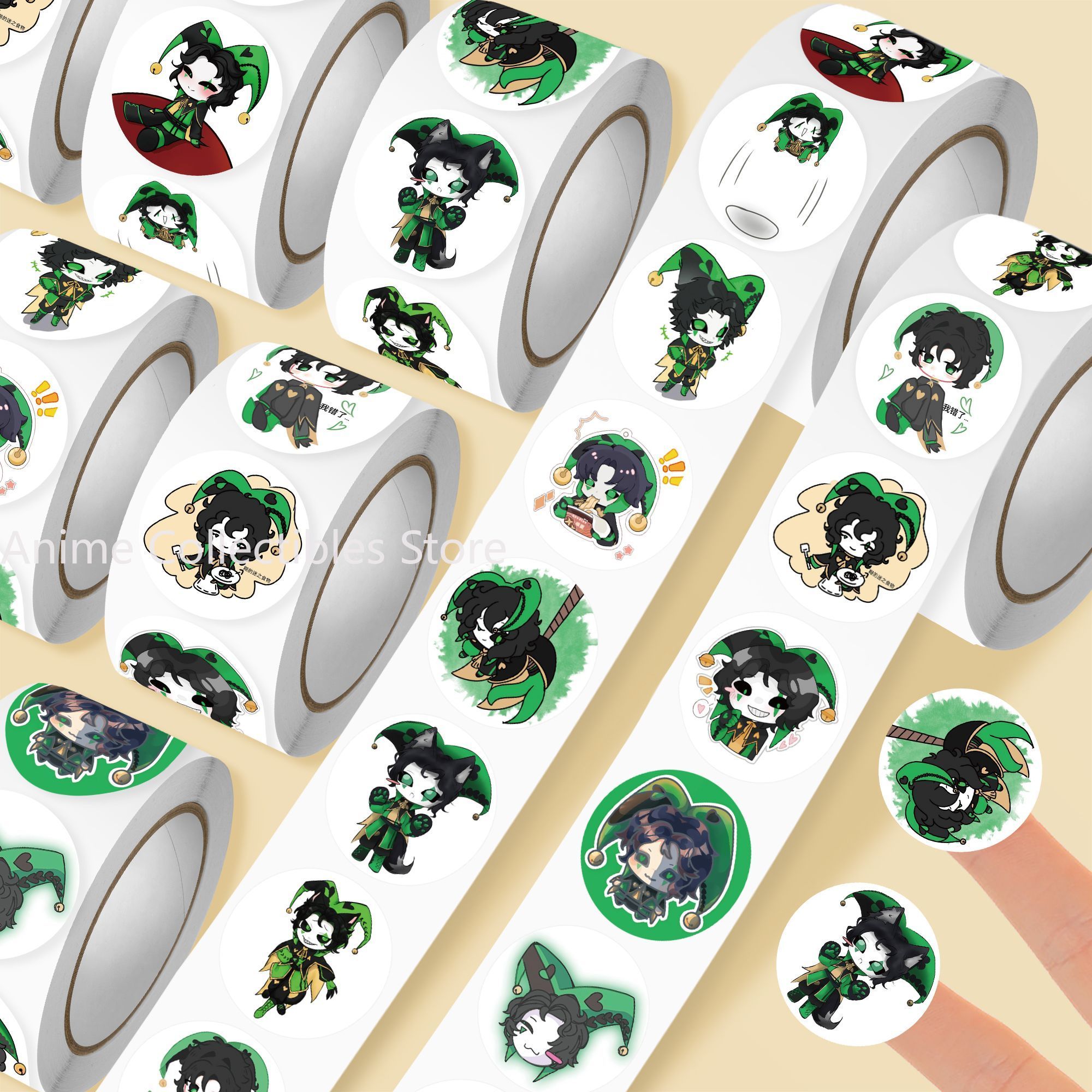 Car Accessories On Amazon - 500Pc/Roll Anime The Freak Circus‌ Harleguin
