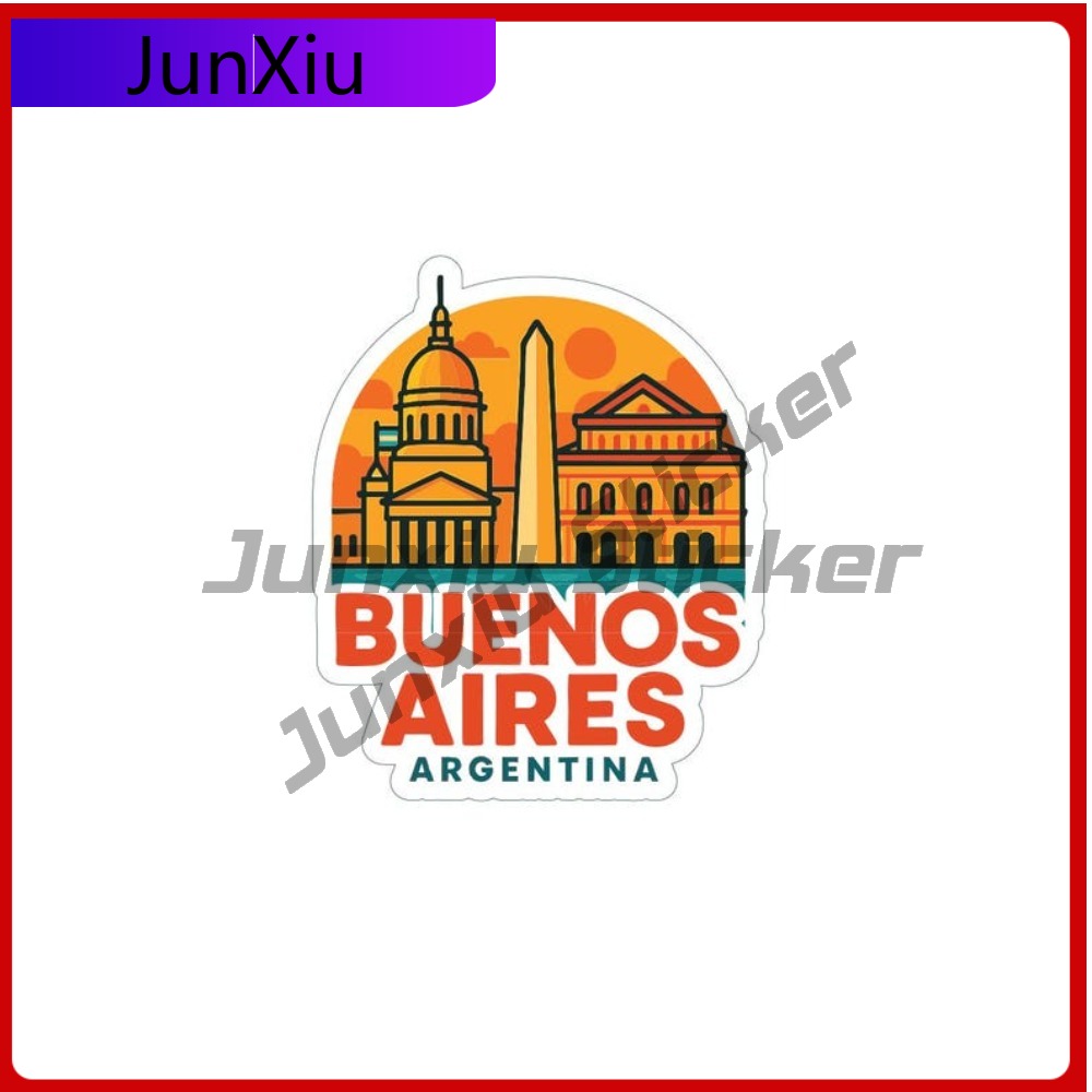 Car Accessories On Amazon - Buenos Aires Argentina City Waterproof Sticker