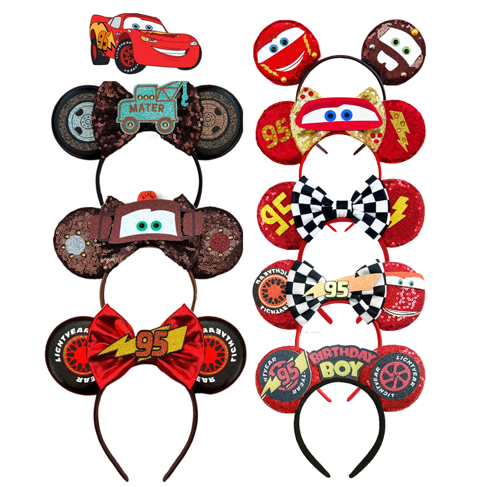 Car Accessories For Boys - Cars Mickey Mouse Ear Headband 95