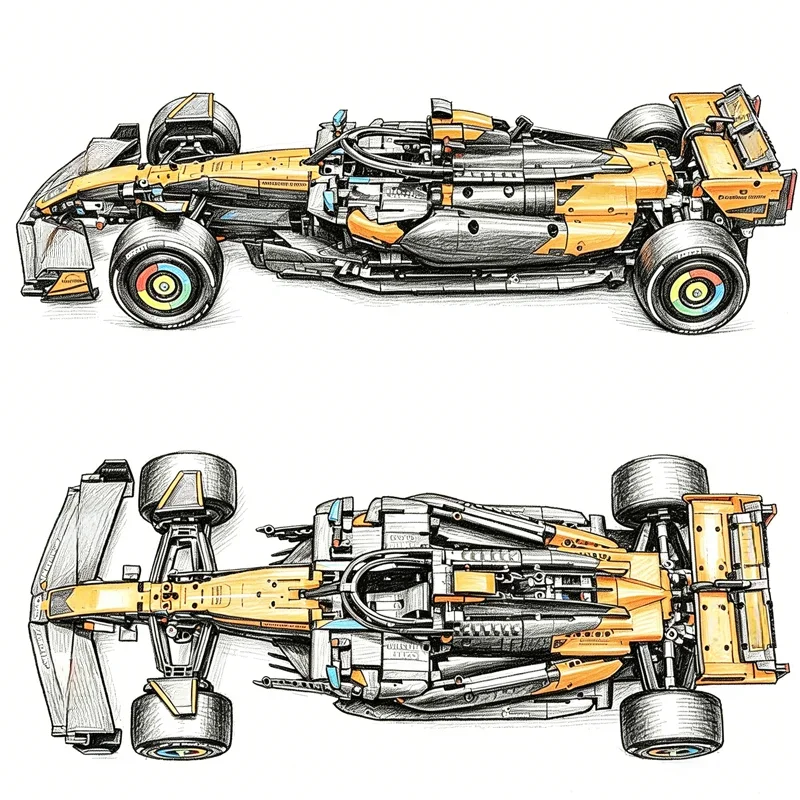 NEW Technical 42228 1675PCS 1: - Car Accessories For Boys avaliação e preço