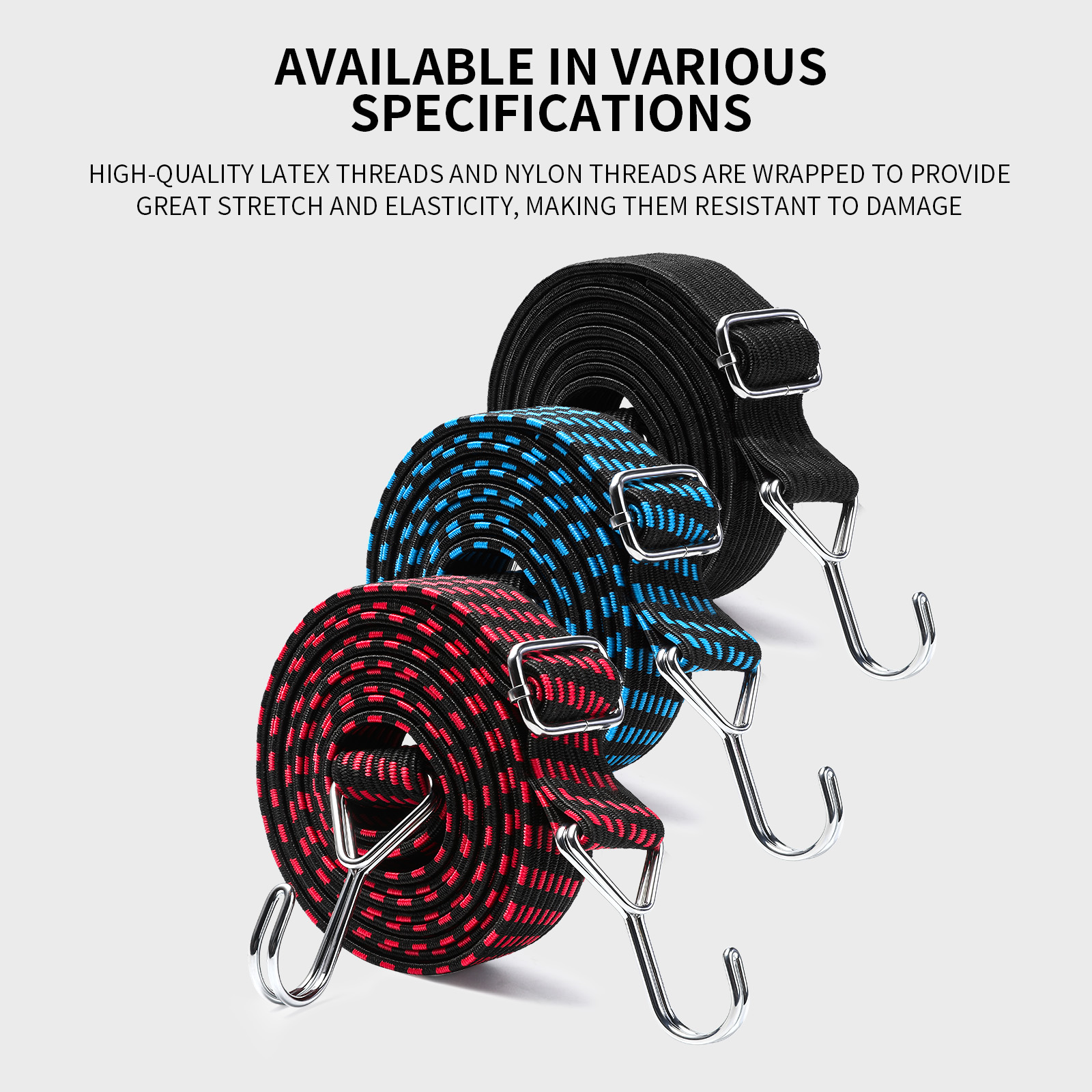 Motorcycle Elastics Rubber Lug - Car Accessories Roof Rack avaliação e preço