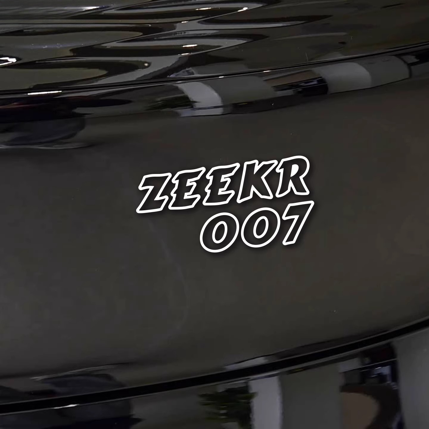 For Zeekr 7X 001 007 009 Rear  - Car Accessories Logo avaliação e preço