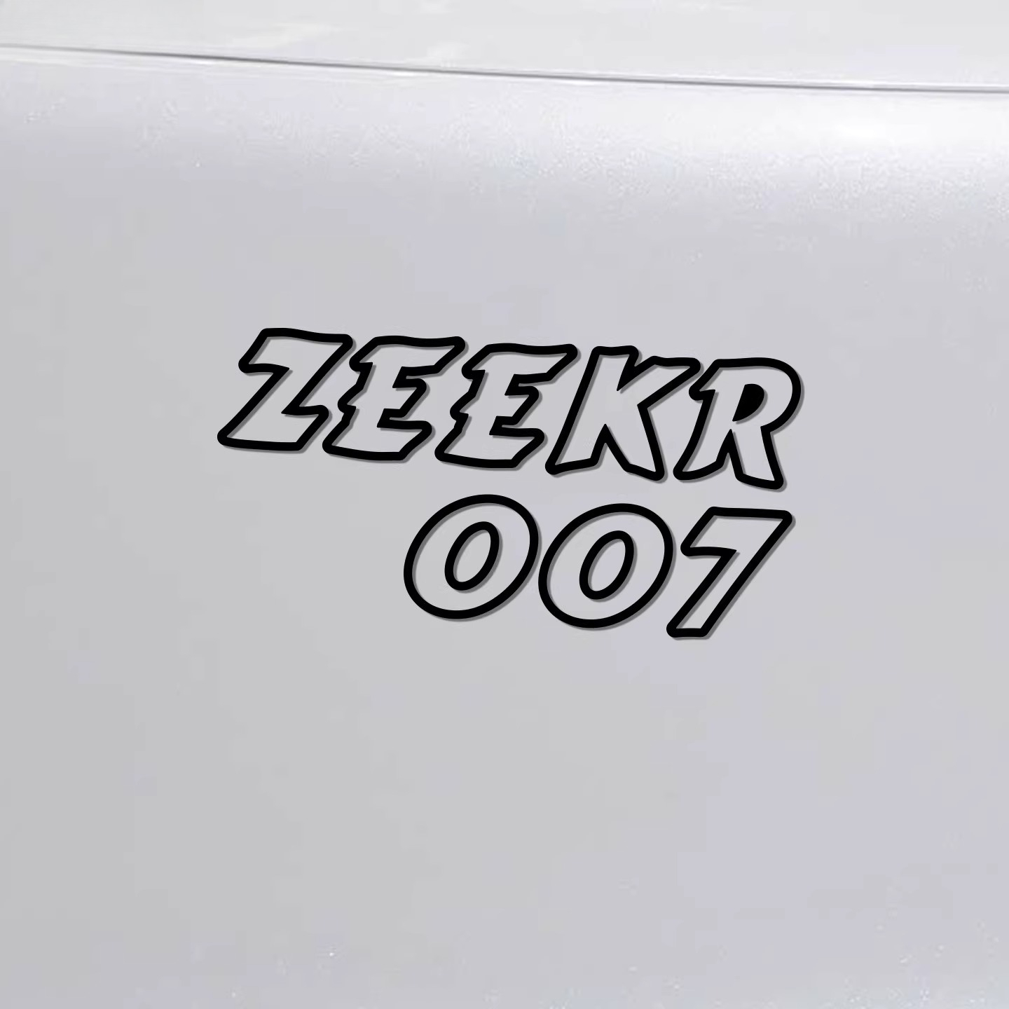 For Zeekr 7X 001 007 009 Rear  - Car Accessories Logo avaliação e preço