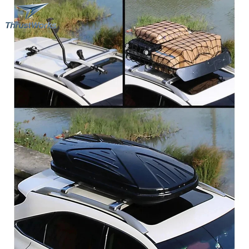 CARpart 2PCS Bar Fits Shark 6  - Car Accessories Roof Rack avaliação e preço