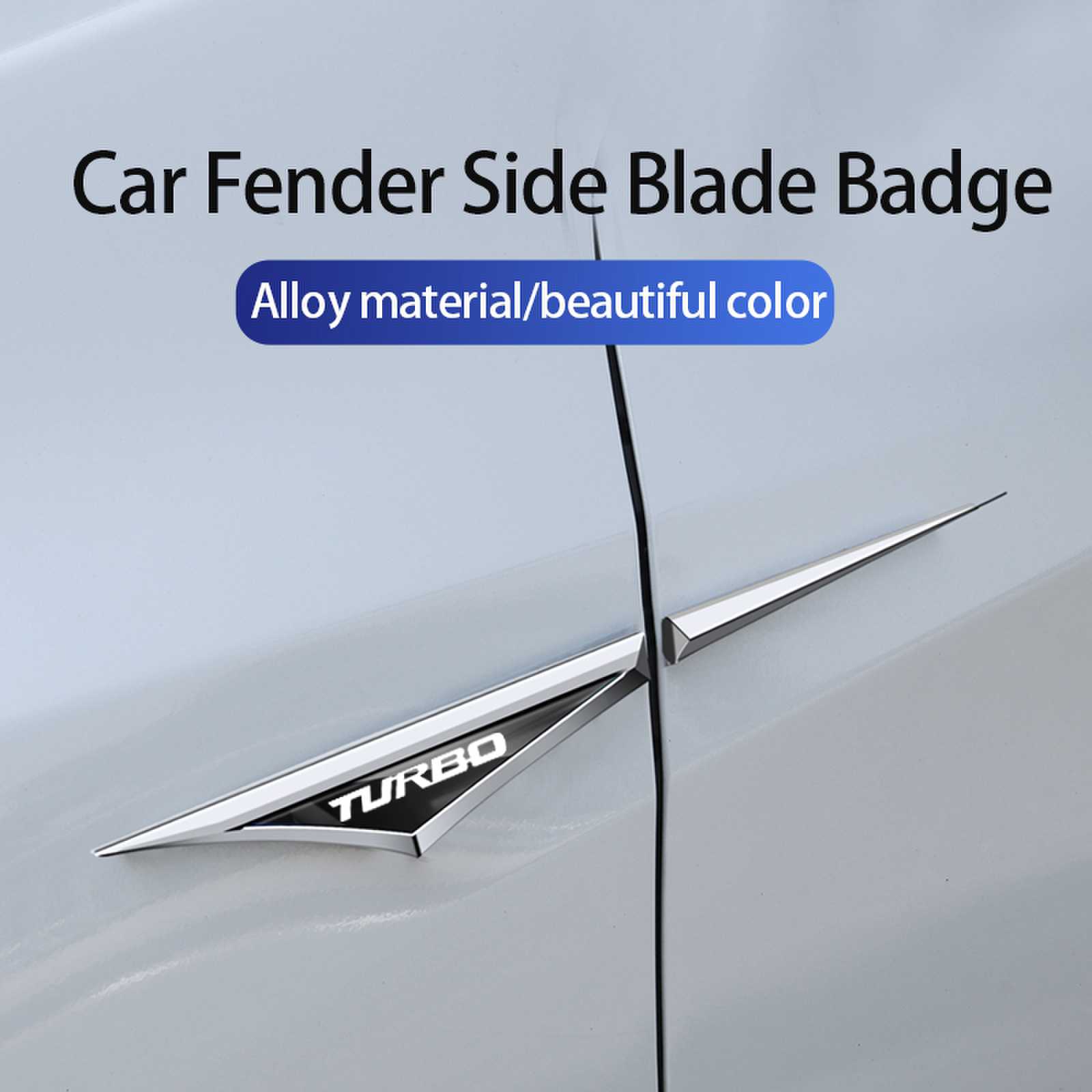New Fashion Turbo Logo Car Met - Car Accessories Logo avaliação e preço