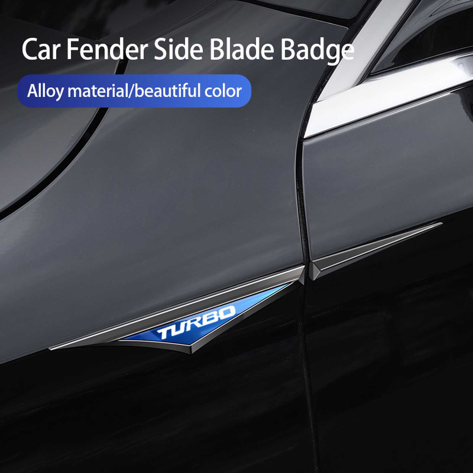 New Fashion Turbo Logo Car Met - Car Accessories Logo avaliação e preço