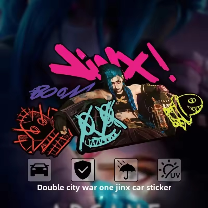 Arcane Jinx Graffiti Reflectiv - Car Accessories On Amazon avaliação e preço
