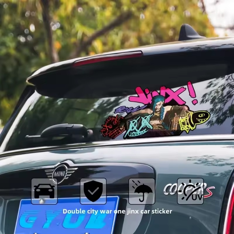 Arcane Jinx Graffiti Reflectiv - Car Accessories On Amazon avaliação e preço
