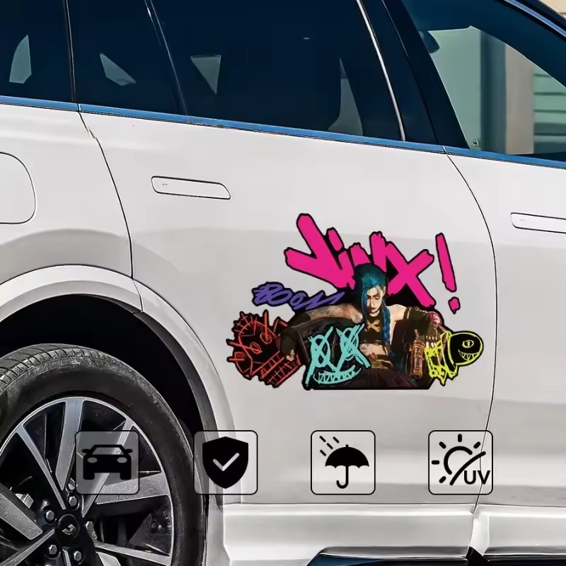 Arcane Jinx Graffiti Reflectiv - Car Accessories On Amazon avaliação e preço