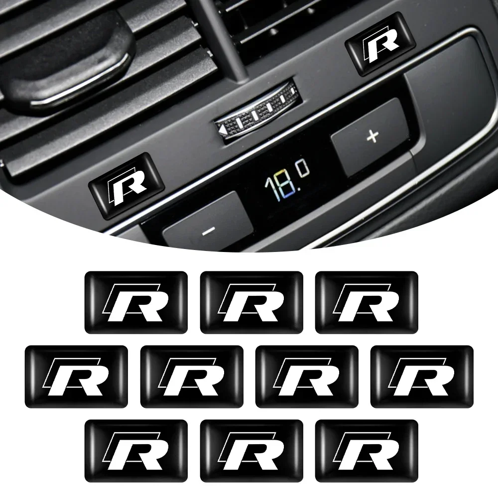 10pcs logo Drip glue Badge Emb - Car Accessories Logo avaliação e preço
