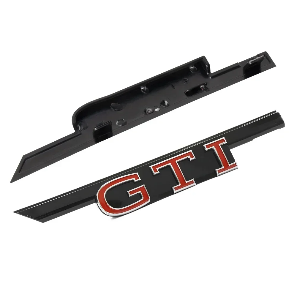 1pc Black/Red 3D ABS GTI lette - Car Accessories Logo avaliação e preço