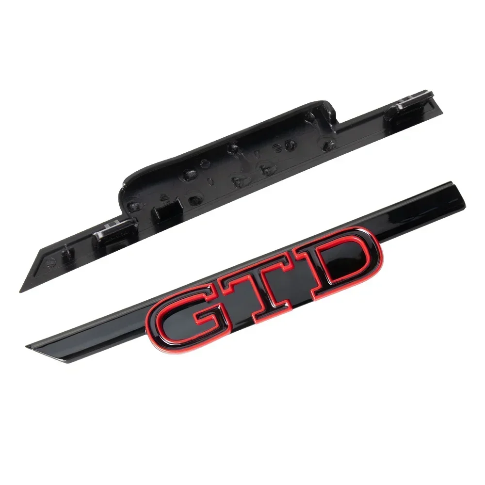 1pc Black/Red 3D ABS GTI lette - Car Accessories Logo avaliação e preço