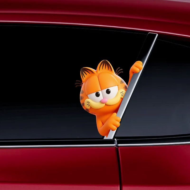 Garfield anime cartoon cute fu - Car Accessories You Need avaliação e preço