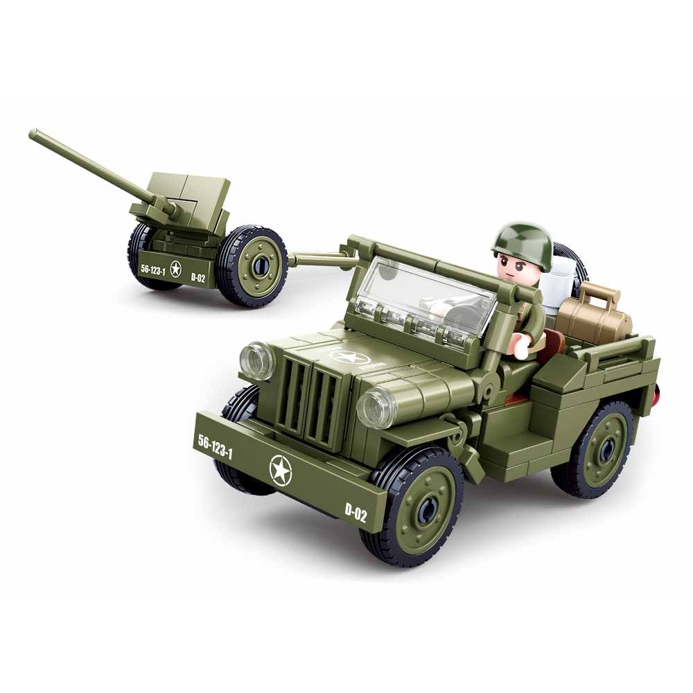 143PCS WW2 Army Car Model Buil - Car Accessories For Boys avaliação e preço