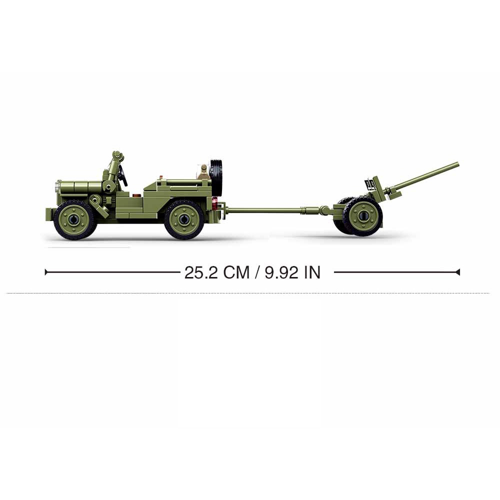 143PCS WW2 Army Car Model Buil - Car Accessories For Boys avaliação e preço