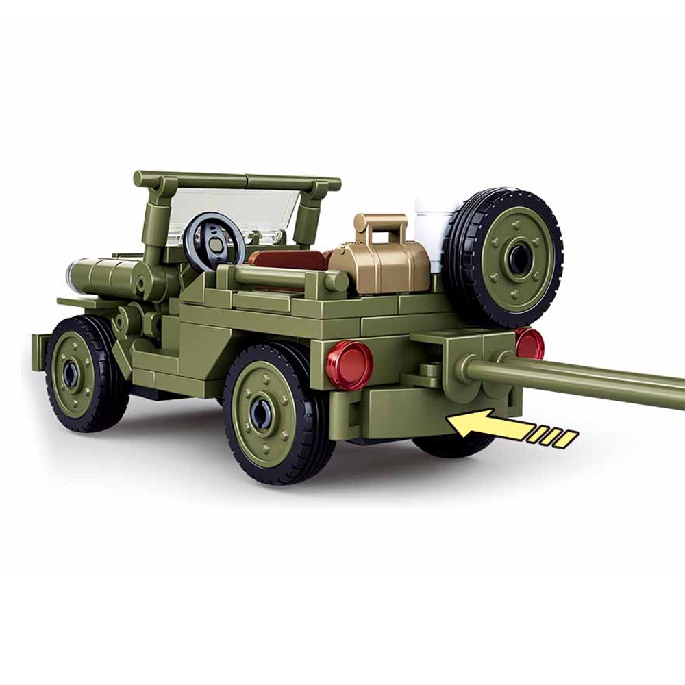 143PCS WW2 Army Car Model Buil - Car Accessories For Boys avaliação e preço