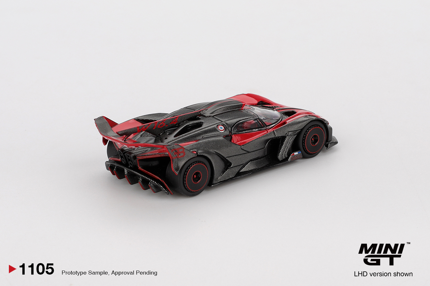 MINIGT 1/64 Bugatti Bolide Red - Car Accessories For Boys avaliação e preço