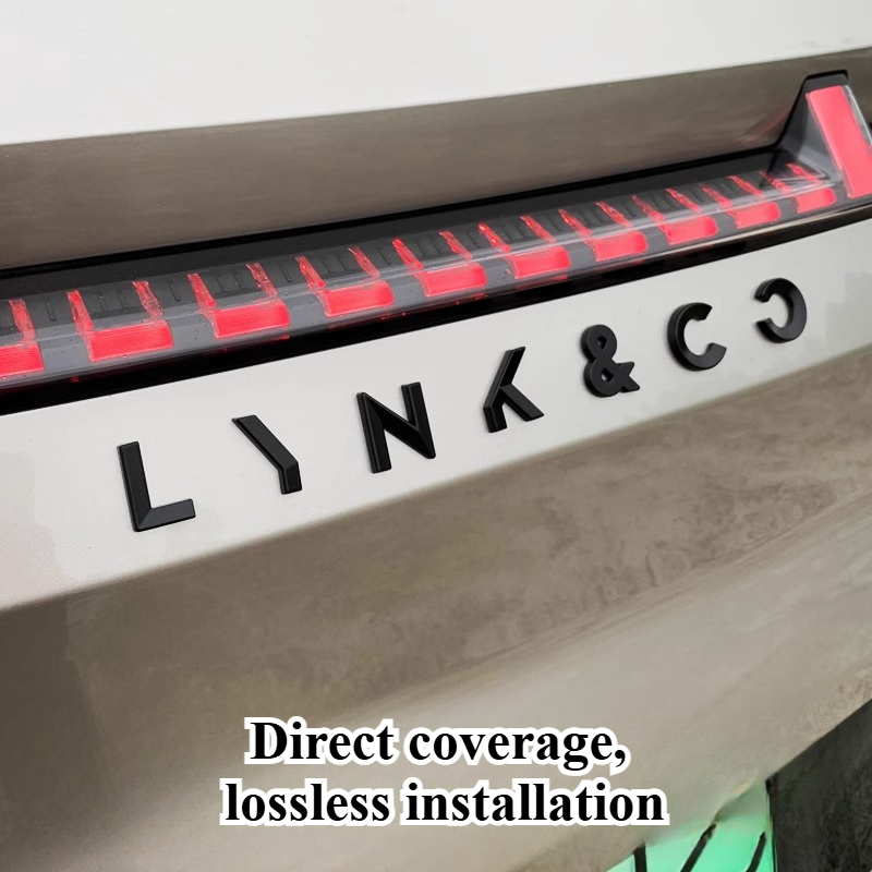 For Lynk&Co 08 Blackened Car L - Car Accessories Logo avaliação e preço